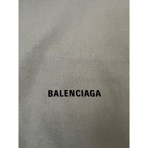 Balenciaga Grey Black Drawstring Dustbag - Picture 2 of 4